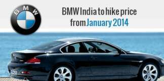 BMW India to hike price from January 2014