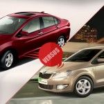 New Honda City 2014 vs Skoda Rapid