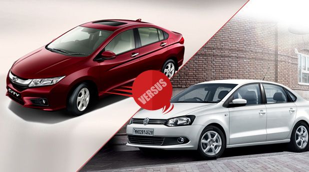 New Honda City 2014 vs Volkswagen Vento