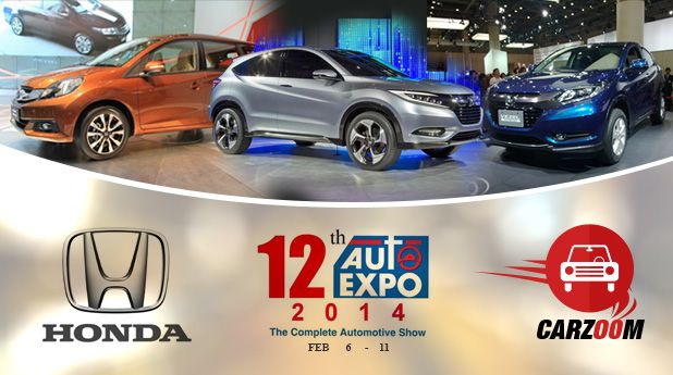 Honda to launch Mobilio, Jazz & Vezel at 2014 Auto Expo