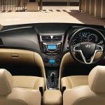 Hyundai Verna Interiors Dashboard