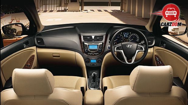 Hyundai Verna Interiors Dashboard