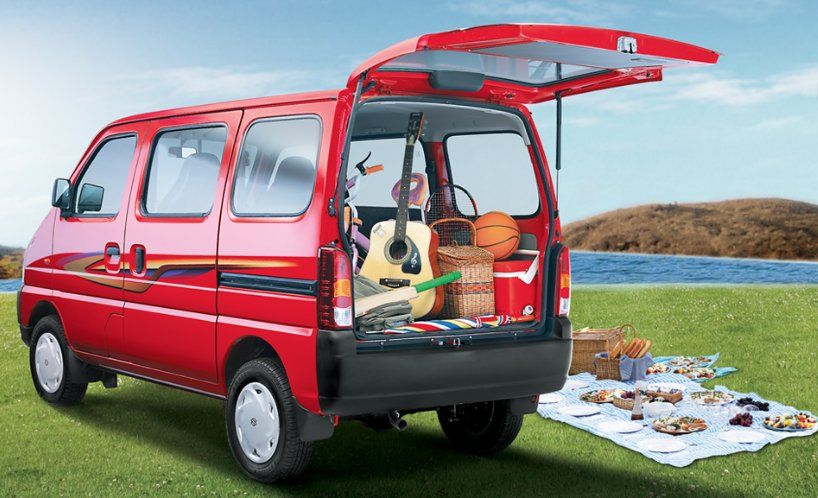 Maruti Suzuki Eeco Interiors Bootspace
