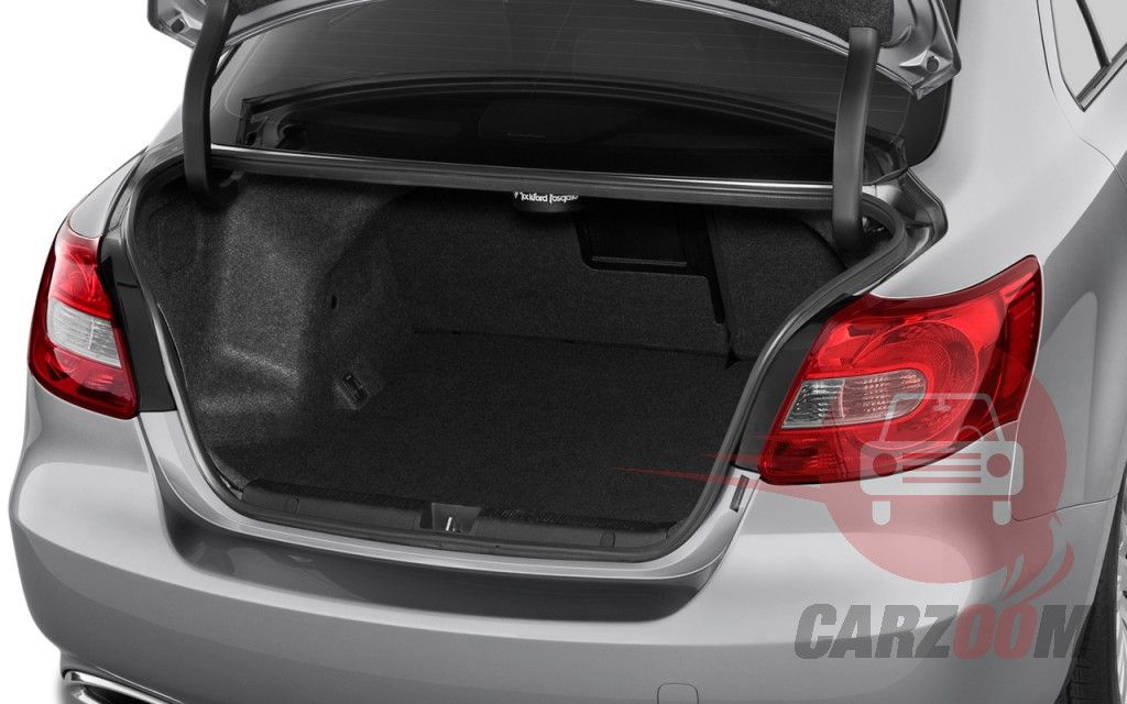 Maruti Suzuki Kizashi Interiors Bootspace
