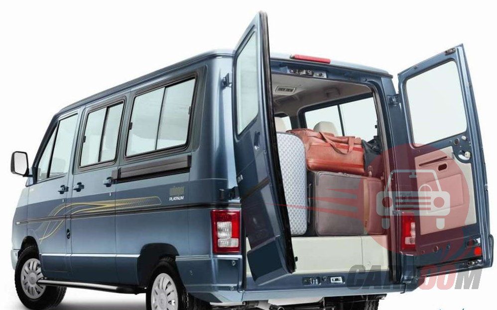 Tata Winger Interiors Bootspace