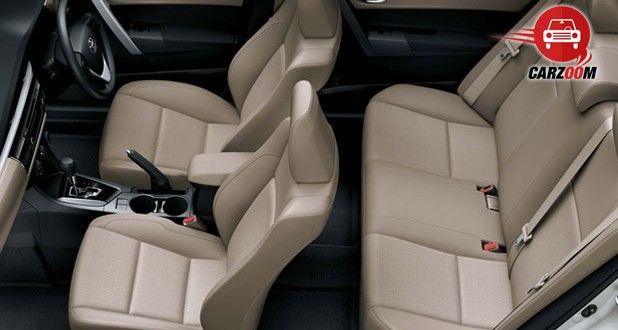 New Toyota Corolla Altis Interiors Seats