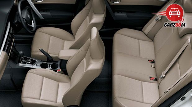 Toyota Corolla Altis Interiors Seats