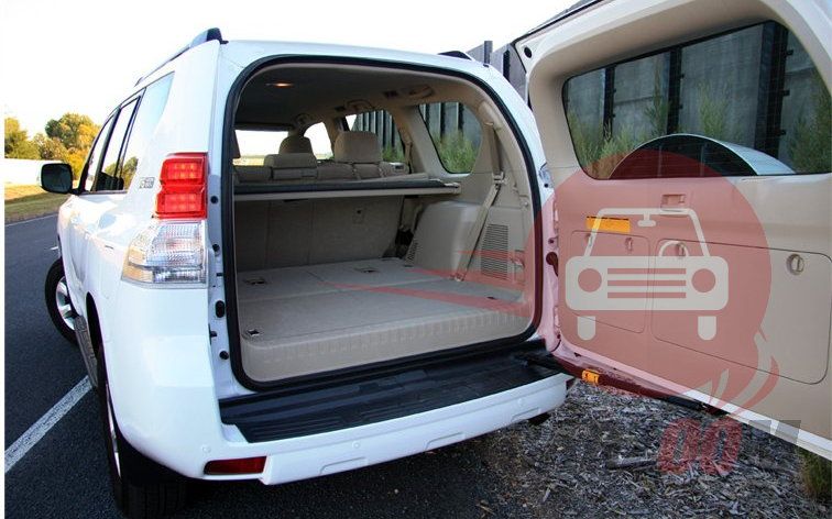 Toyota Land Cruiser Prado Interiors Bootspace