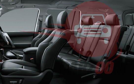 Toyota Land Cruiser Prado Interiors Seats