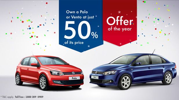 Volkswagen Presenting a Thrilling Offer of The Year
