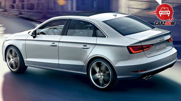 Auto Expo 2014 Audi A3 sedan Exteriors Side View