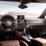 Auto Expo 2014 Audi A3 sedan Interiors Dashboard