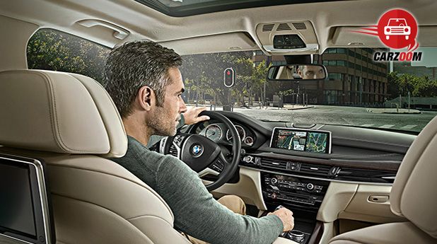 Auto Expo 2014 BMW X5 Interiors Dashboard