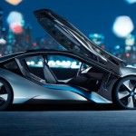 Auto Expo 2014 BMW i8 hybrid Exteriors Side View
