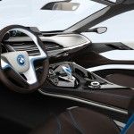 Auto Expo 2014 BMW i8 hybrid Interiors Dashboard