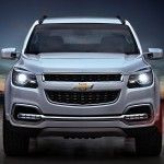 Auto Expo 2014 Chevrolet Trailblazer Exteriors Front View