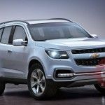 Auto Expo 2014 Chevrolet Trailblazer Exteriors Overall
