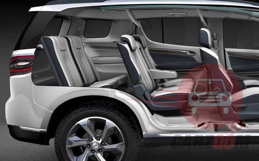 Auto Expo 2014 Chevrolet Trailblazer Interiors Seats