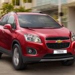 Auto Expo 2014 Chevrolet Trax Exteriors Front View