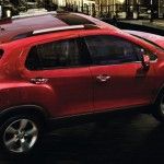 Auto Expo 2014 Chevrolet Trax Exteriors Top View