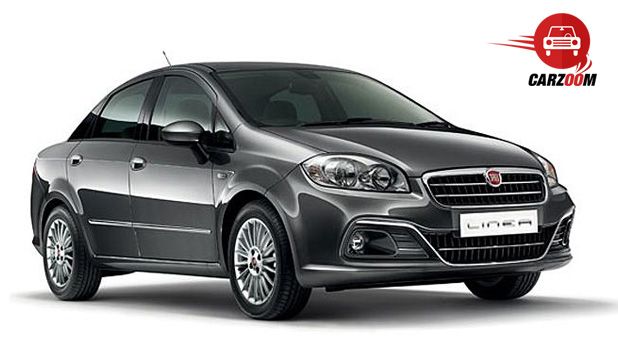 Auto Expo 2014 Fiat Linea facelift Exteriors Front View