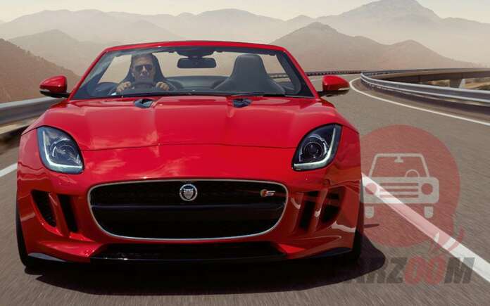 Auto Expo 2014 Jaguar F-Type Exteriors Front View