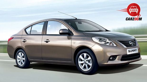 Auto Expo 2014 Nissan Sunny facelift Exteriors Overall