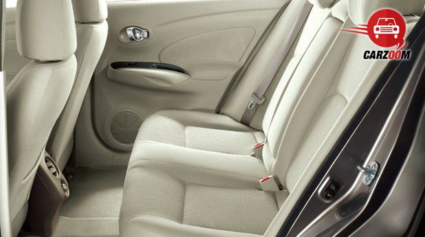 Auto Expo 2014 Nissan Sunny facelift Interiors Seats