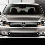 Auto Expo 2014 Volkswagen New Passat Exteriors Front View
