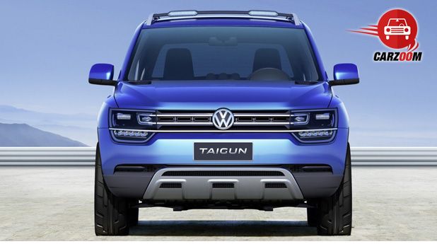 Auto Expo 2014 Volkswagen Taigun Exteriors Front View