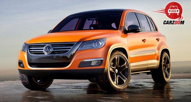 Auto Expo 2014 Volkswagen Tiguan Exteriors Front View