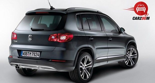 Auto Expo 2014 Volkswagen Tiguan Exteriors Top View