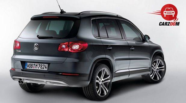 Auto Expo 2014 Volkswagen Tiguan Exteriors Top View