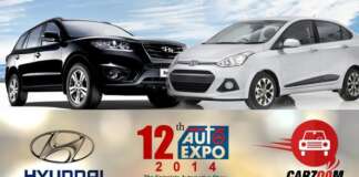 Hyundai to showcase Grand i10 (sedan) & All New Santa Fe (SUV)