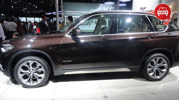 Auto Expo 2014 BMW X5 Next-generation Exteriors Side View