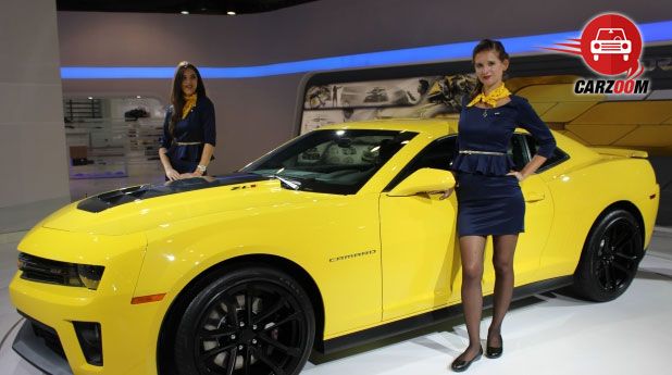 Auto Expo 2014 Chevrolet Camaro unveiled