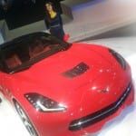 Auto Expo 2014 Chevrolet Corvette Coupe Exteriors Top View