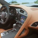 Auto Expo 2014 Chevrolet Corvette Coupe Interiors Dashboard