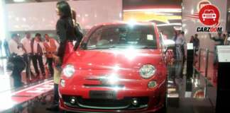 Auto Expo 2014 Fiat Punto Abarth Exteriors Front View