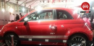 Auto Expo 2014 Fiat Punto Abarth Exteriors Side View