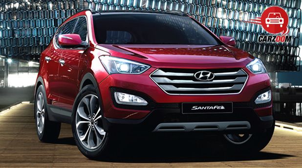 Auto Expo 2014 Hyundai New Santa FE Exteriors Front View