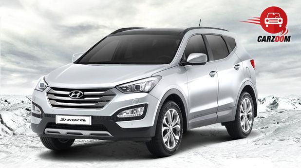 Auto Expo 2014 Hyundai New Santa FE Exteriors Overall