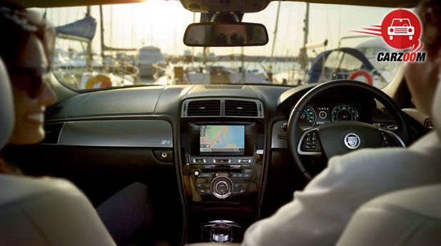Auto Expo 2014 Jaguar XK Interiors Dashboard