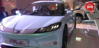 Auto Expo 2014 Mahindra Halo Electric Sportscar