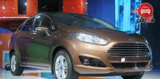 Auto Expo 2014 New Ford Fiesta Exteriors Overall