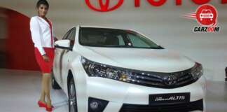 Auto Expo 2014 New Toyota Corolla Altis Exteriors Overall