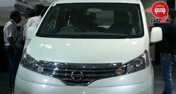 Nissan Evalia Facelift Exteriors Front View