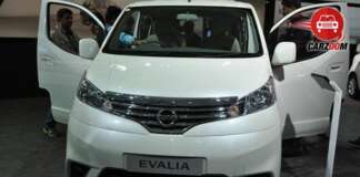 Nissan Evalia Facelift Exteriors Overall