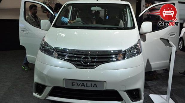 Auto Expo 2014 Nissan Evalia Facelift Exteriors Overall