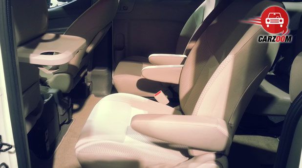 Auto Expo 2014 Nissan Evalia Facelift Interiors Seats